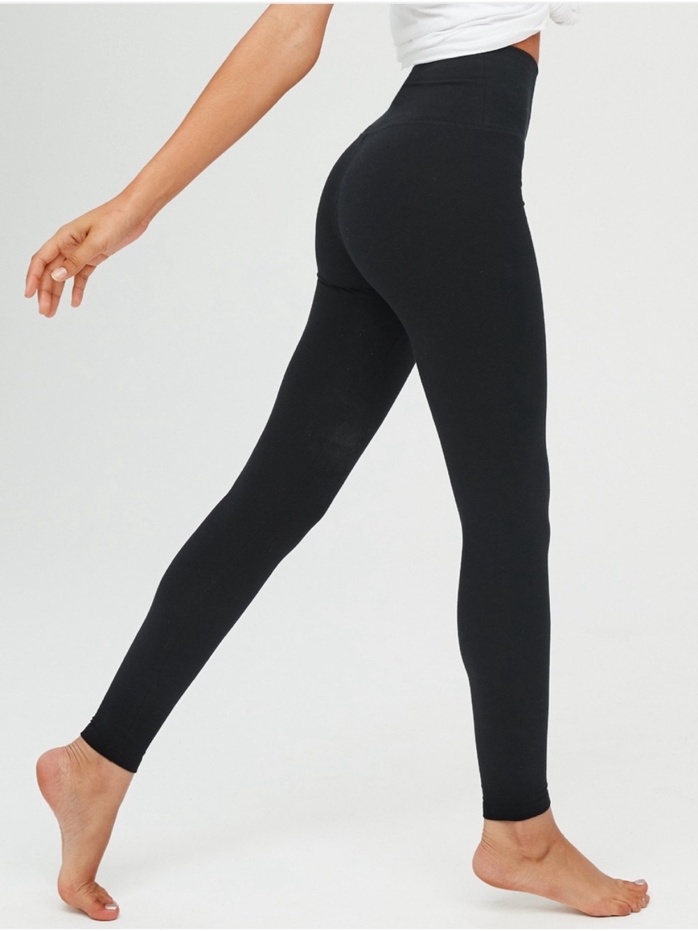 aerie | Black Cotton Leggings